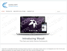 Tablet Screenshot of gunalisoft.com